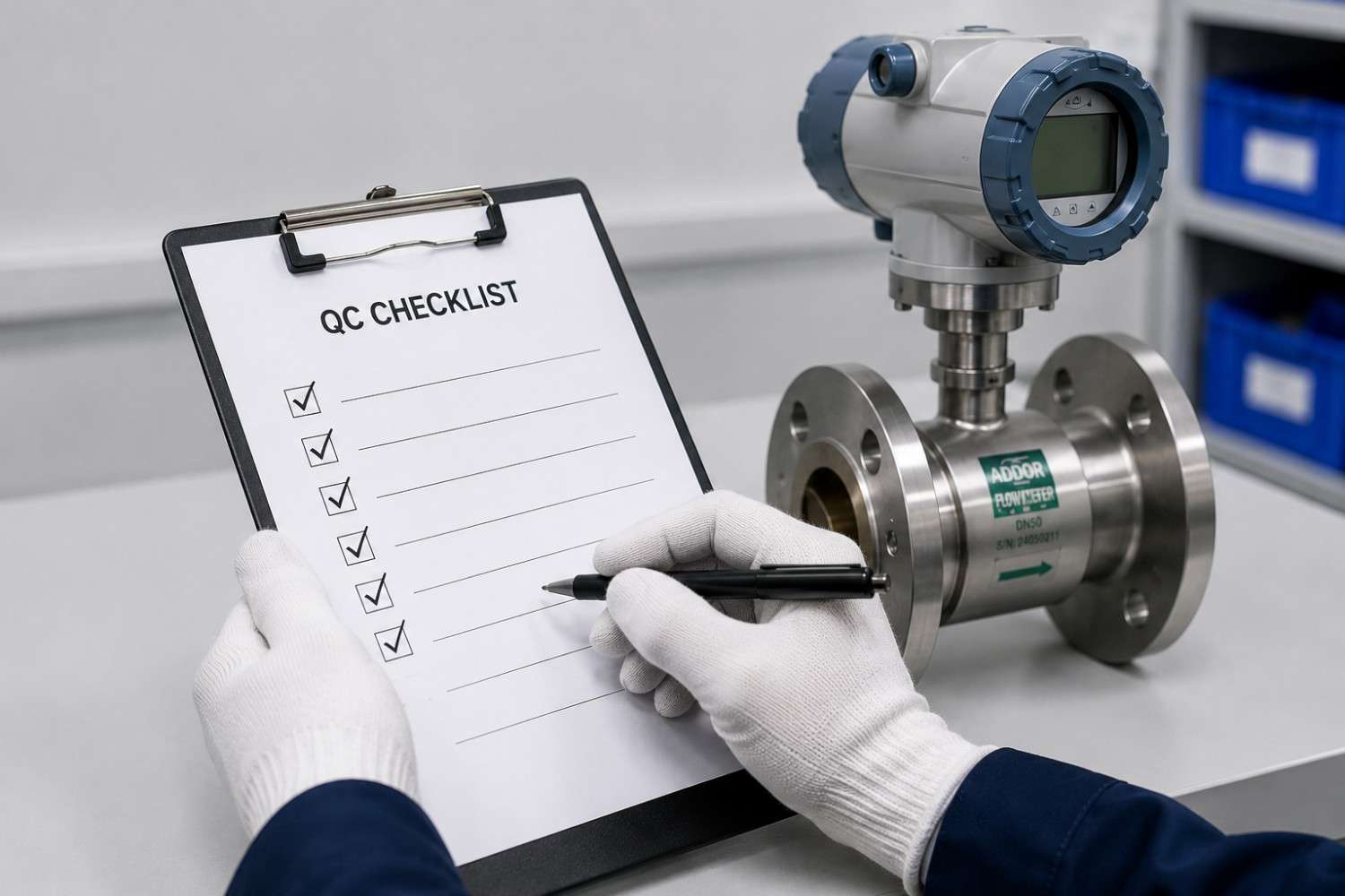 QC at the PCD manufacturing facility