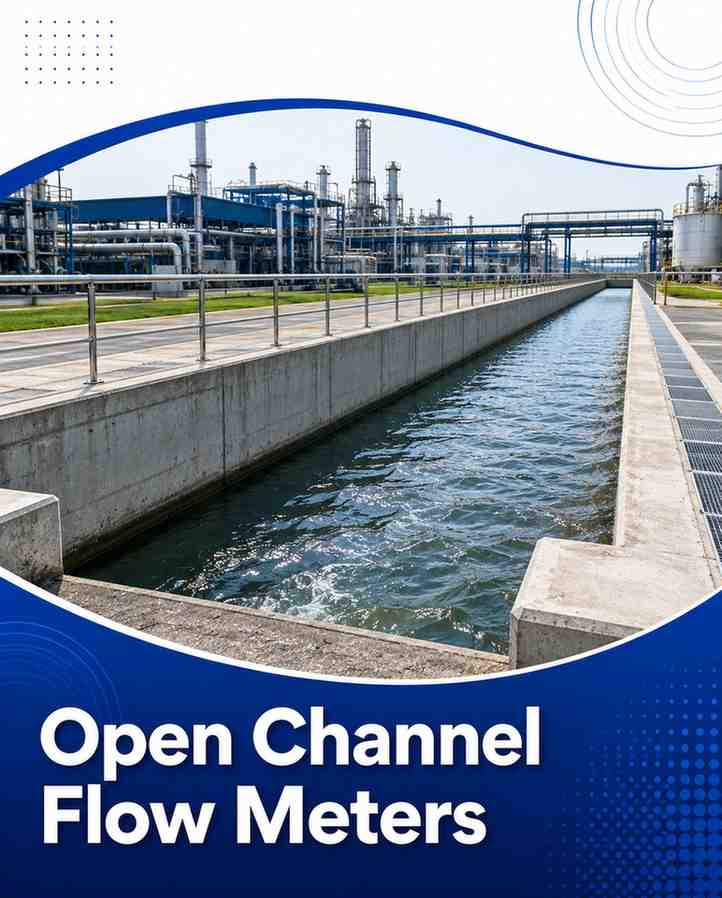 Open channel flow meters