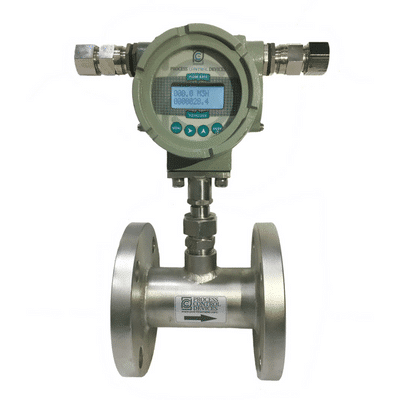 thermal mass flow meter