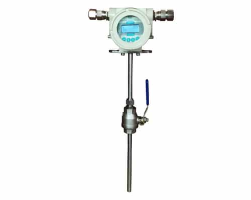 Compressed air flow meter